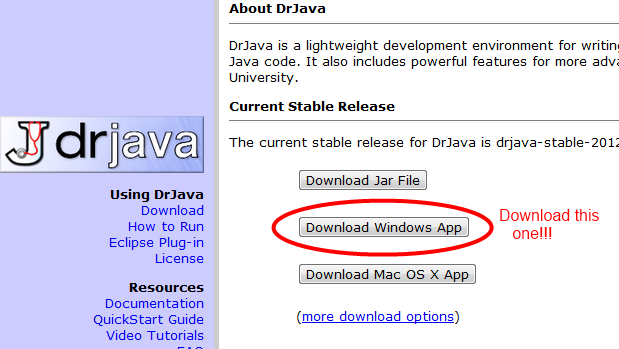 Dr java for mac